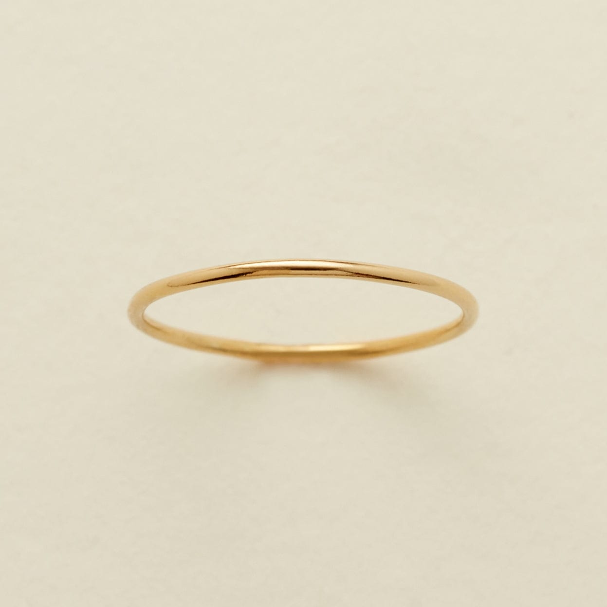 Personalized Round Stacking Ring