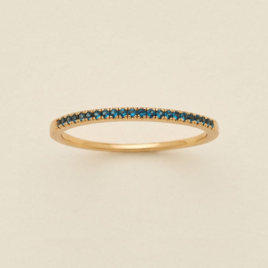 Stacking Ring with September Birthstone