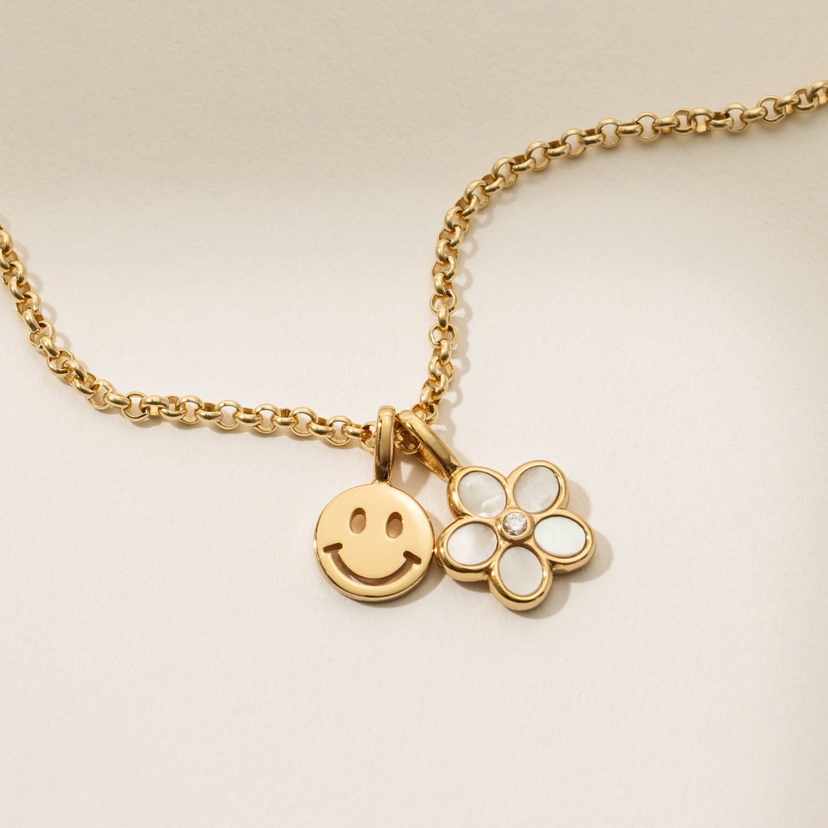 Smiley Face Charm Bracelet