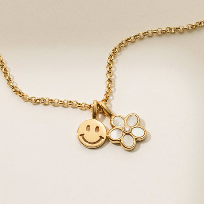 Smiley Face Charm Bracelet