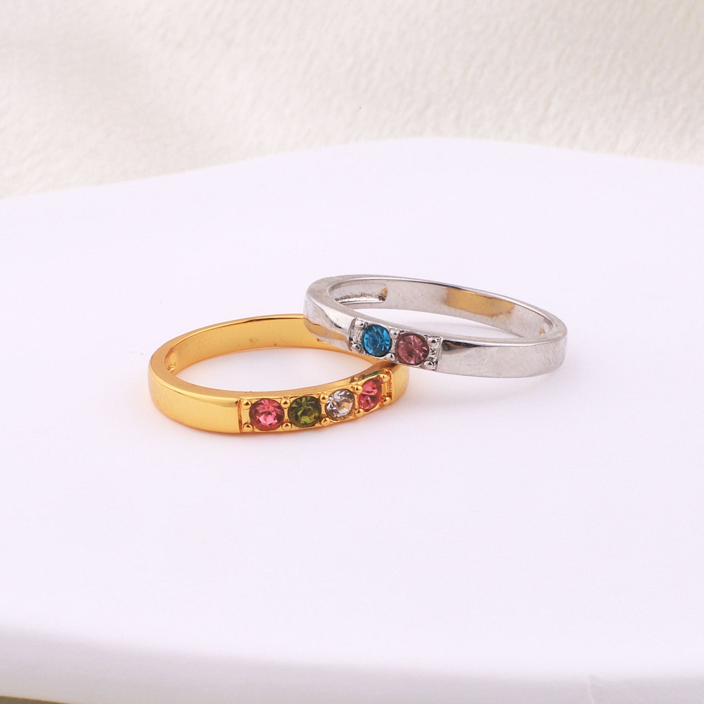 Personalized Stackable Birthstone Ring