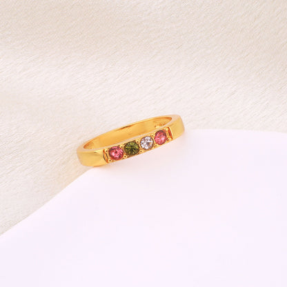 Personalized Stackable Birthstone Ring