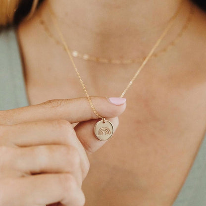 Personalized Disc Necklace